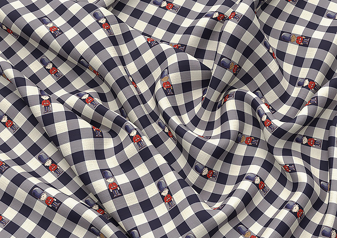 Kings Breakfast, On Guard Prince - Made to Measure Curtains - Image 4